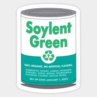 Soylent Green Is People Sticker